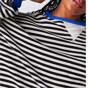 We The Free by Free People Classic Striped Oversized Crewneck